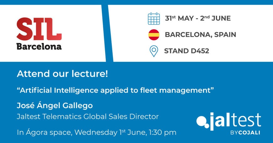 Cojali S. L. will present in SIL BCN 2022 the latest innovations of its diagnostics and telematics solutions